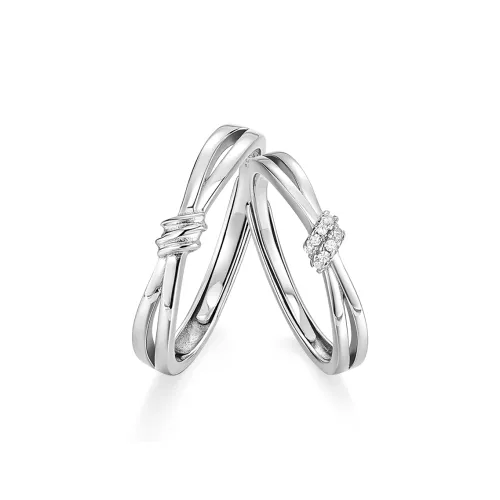 I Do&Co. S999 Fine Silver Rings Unisex