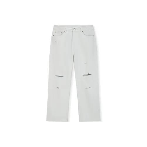 BONELESS Jeans Unisex White