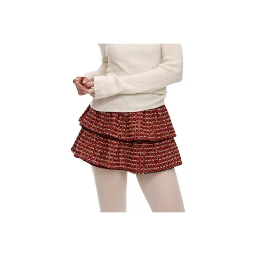 ELF SACK Casual Short Skirts Women's
