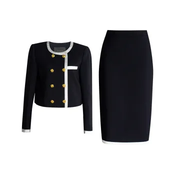 ROEYSHOUSE Skirt Set Women's Dark Blue