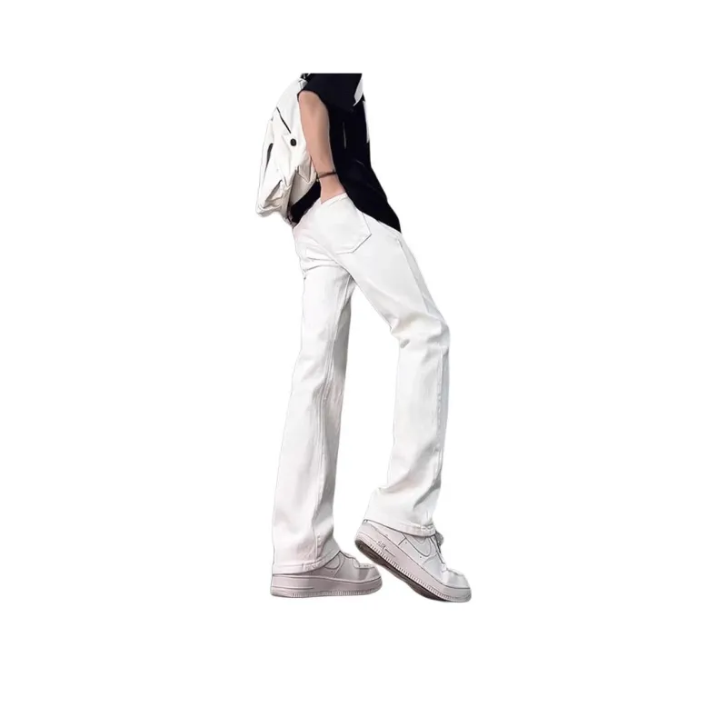 DARK HORSE Jeans Unisex Vintage White-1
