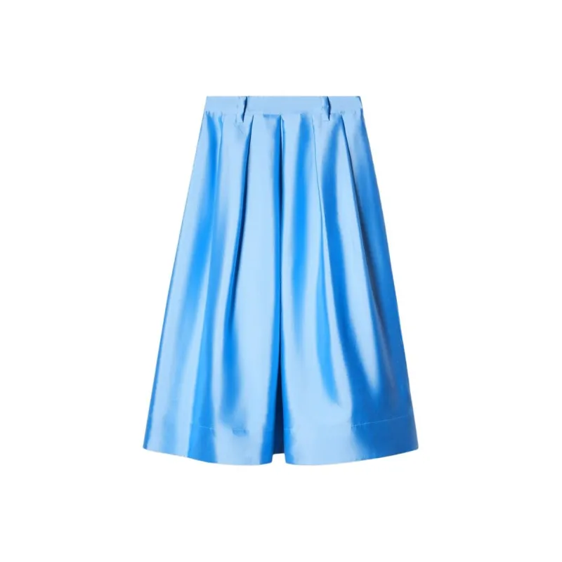 PSALTER Casual Long Skirt Women's Sky Blue-0