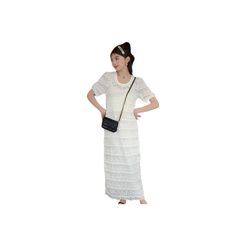 Emodues Skirt Set Women's White-0