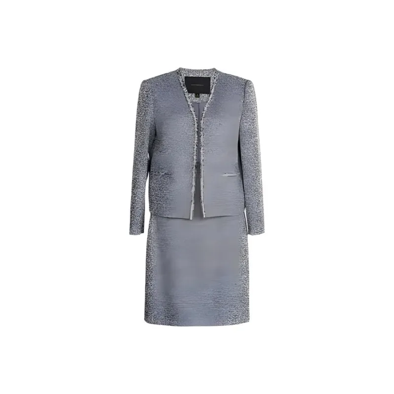 ROEYSHOUSE Skirt Set Women's Heather Gray-0