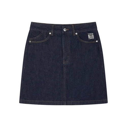 Teenie Weenie Casual Short Skirts Women's Denim