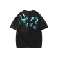 Black-Blue White