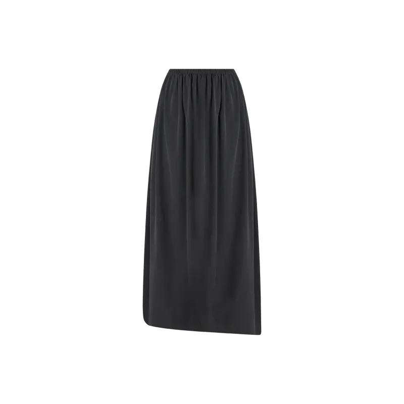 THE SEA LIFE Casual Long Skirt Women's Black Mage-0