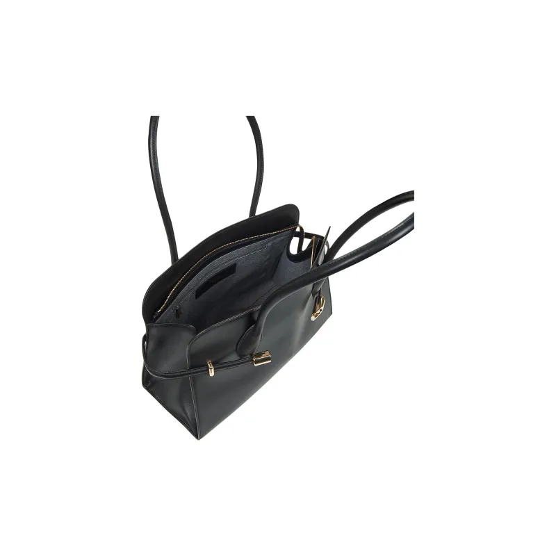 Furla Leather Handbag, Shoulder Bag Medium Size Women's Black-3