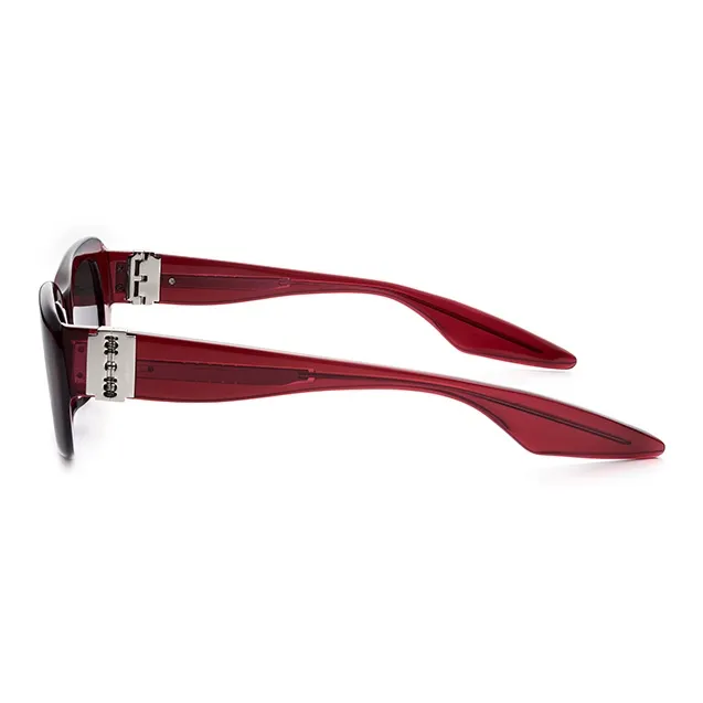 THE OWNER Plate Frame Rectangular Sunglasses Unisex-26