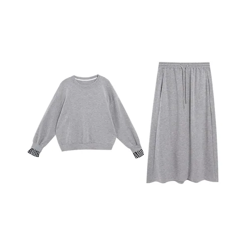 BVODE Two Piece Skirt Sets Women's
