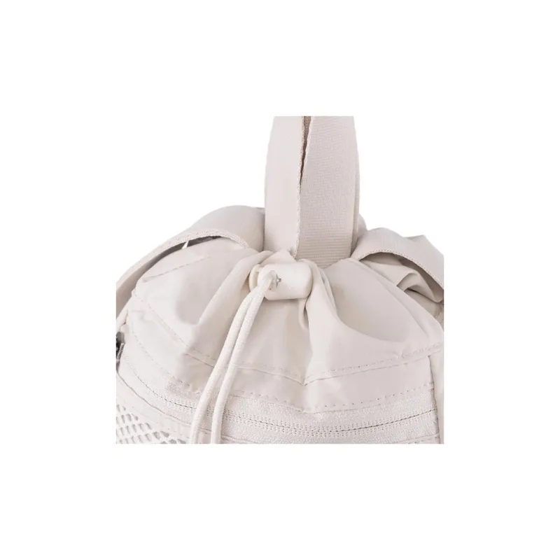 THE NORTH FACE Nylon Handbag Mini Unisex Beige-2