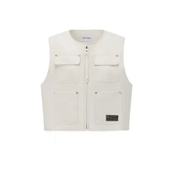 Alexia Sandra Vests Women's White