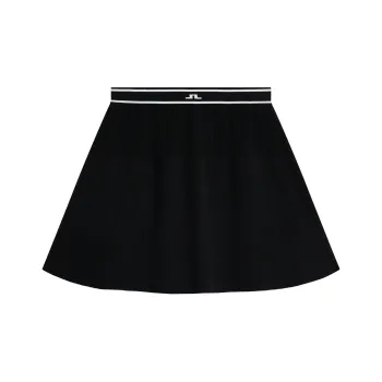 J.Lindeberg Emma Knitted Skirt Casual Short Skirts Women's Black