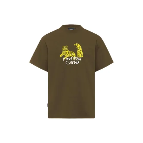 FMG T Shirts Unisex Coffee Brown