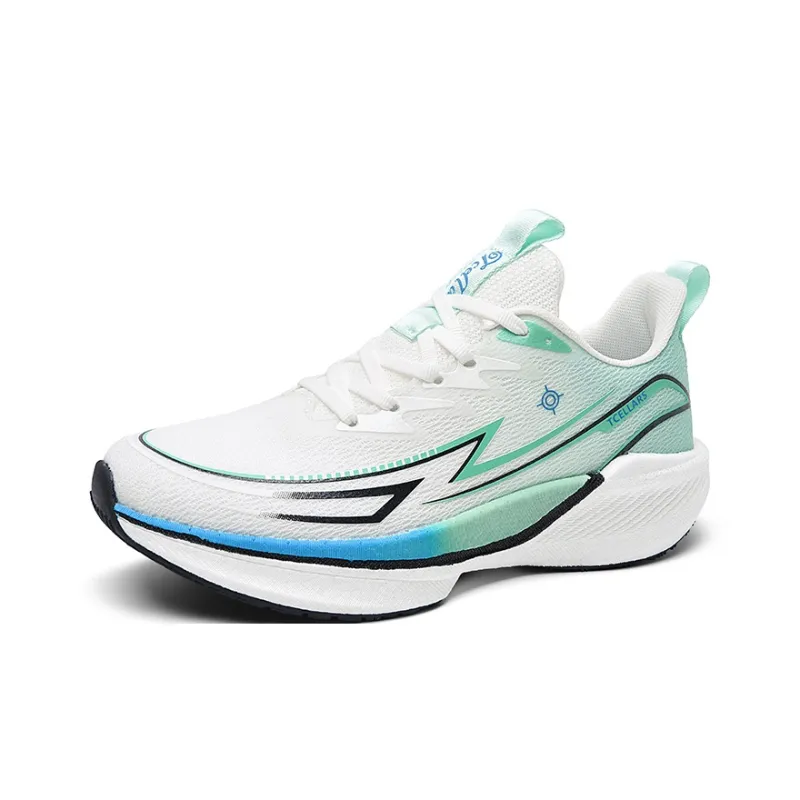 TCELLARS Running Shoes Men Low Top Green-5