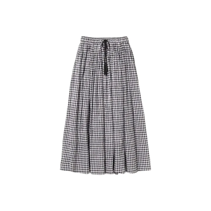 Beams Casual Long Skirt Women's-9