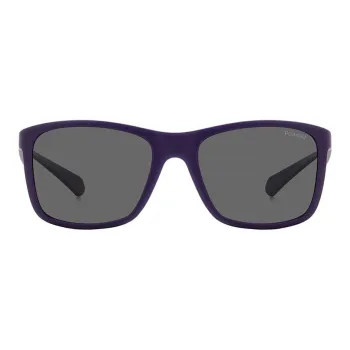 Polaroid Polycarbonate Square Sunglasses Kids' Purple