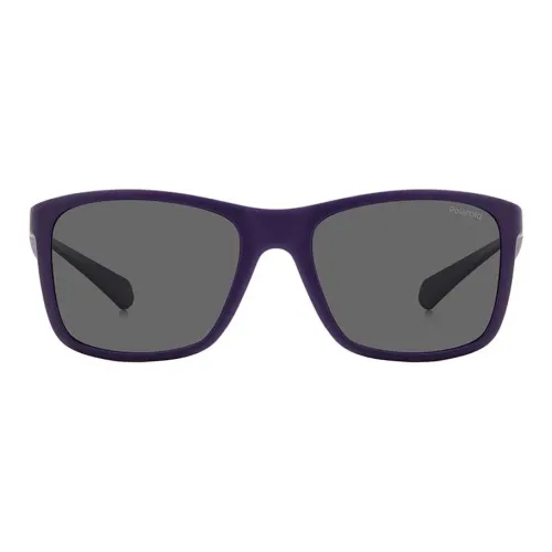 Polaroid Polycarbonate Square Sunglasses Kids' Purple