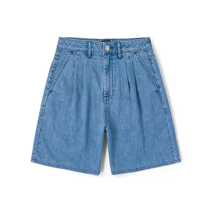 Lee Denim Shorts Women's Light Blue-0