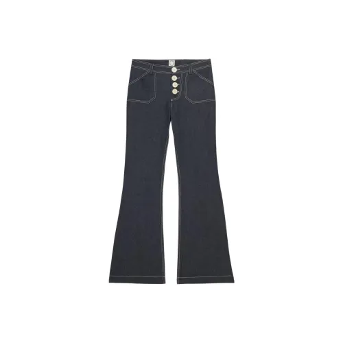 INES DE LA FRESSANGE Jeans Women's Marine Blue