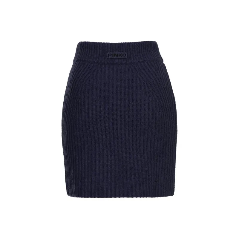 PINKO Logo patch Pencil Skirt-0