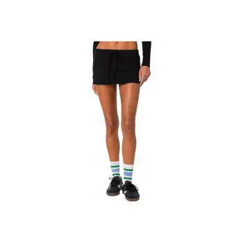 Edikted Bayside Slitted Micro Skort Casual Short Skirts Women's