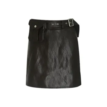 Little Pull Casual Short Skirts Women's Coffee