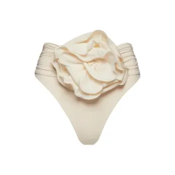 Magda Butrym High Waist Flower Patch Swim Bottom