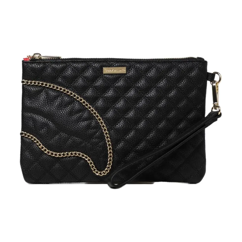 SPRAYGROUND Artificial Leather Clutch Women's Black/White-0