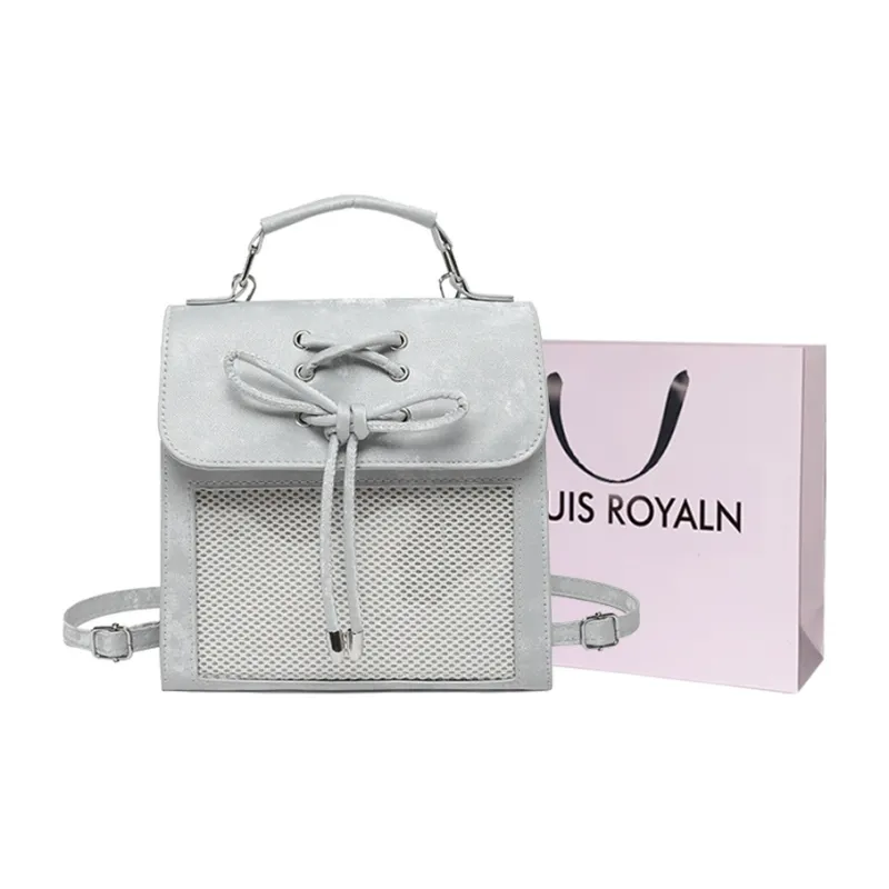LOUIS ROYALN PU Ita Bag Backpack Women's Multicolor-2
