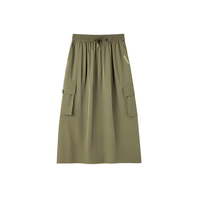 OUTDOOR PRODUCTS Casual Long Skirt Women's Army Green-0