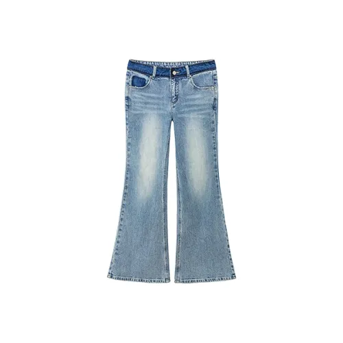 CHUU Jeans Women's Light Denim Blue