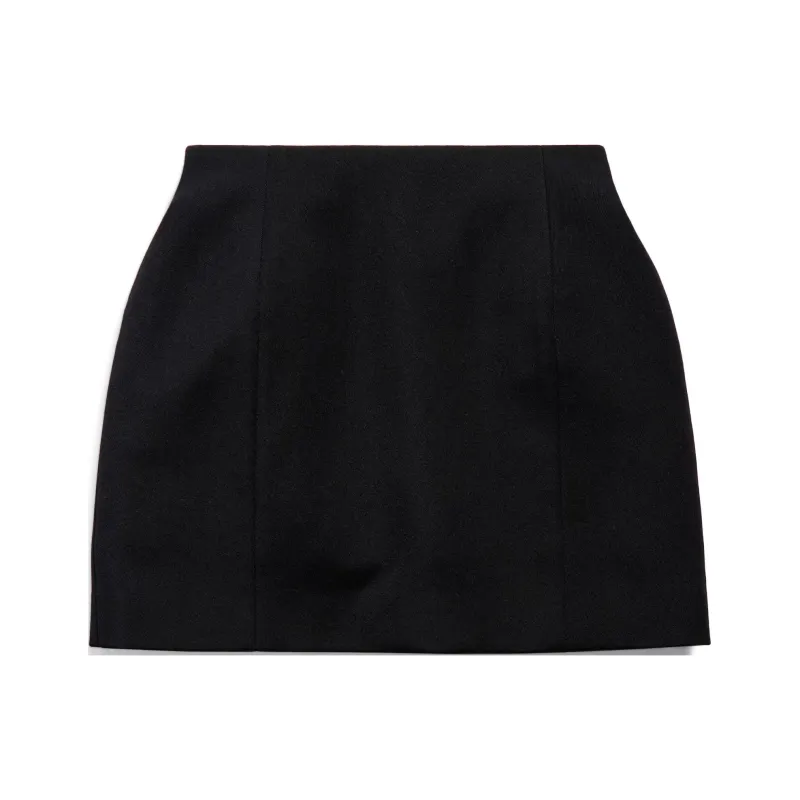 Balenciaga Hourglass Detail Mini Skirt-0