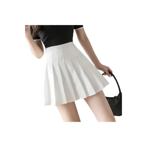 Kele Coco Casual Short Skirts Women's White
