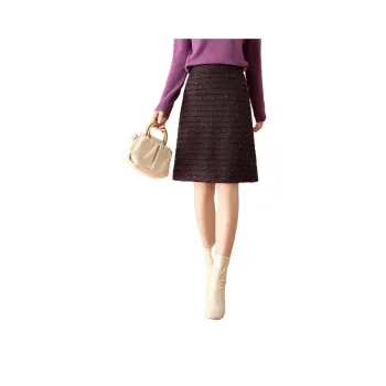 Mylan Casual Short Skirts Women's Purple