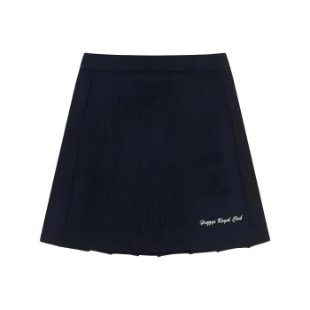 HAZZYS Casual Short Skirts Women's Navy Blue