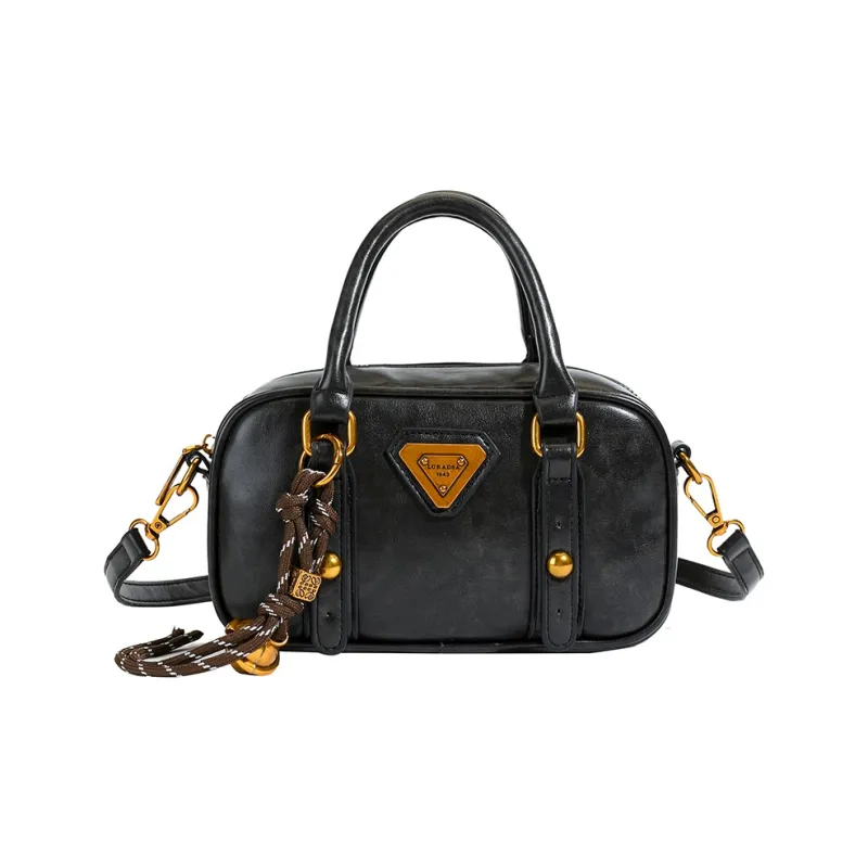 TOUTSEUL YOLO PU One Shoulder Handbag Women's Ecru/Black/Khaki/Brown-6