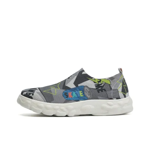 Mulinsen Breathable Quick Dry Low Top Casual Shoes Men's Gray