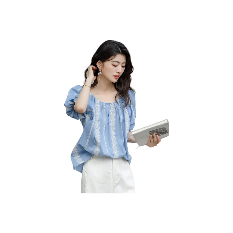 Dme Shirts Women's Light Blue-0