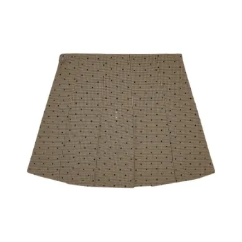 GANNI Check print Mini Skirt