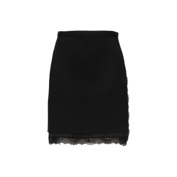 Onitsuka Tiger SS25 Casual Short Skirts Women's Black