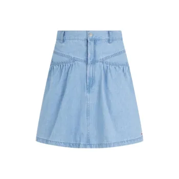 Tommy Hilfiger Denim Short Skirts Women's Denim Blue