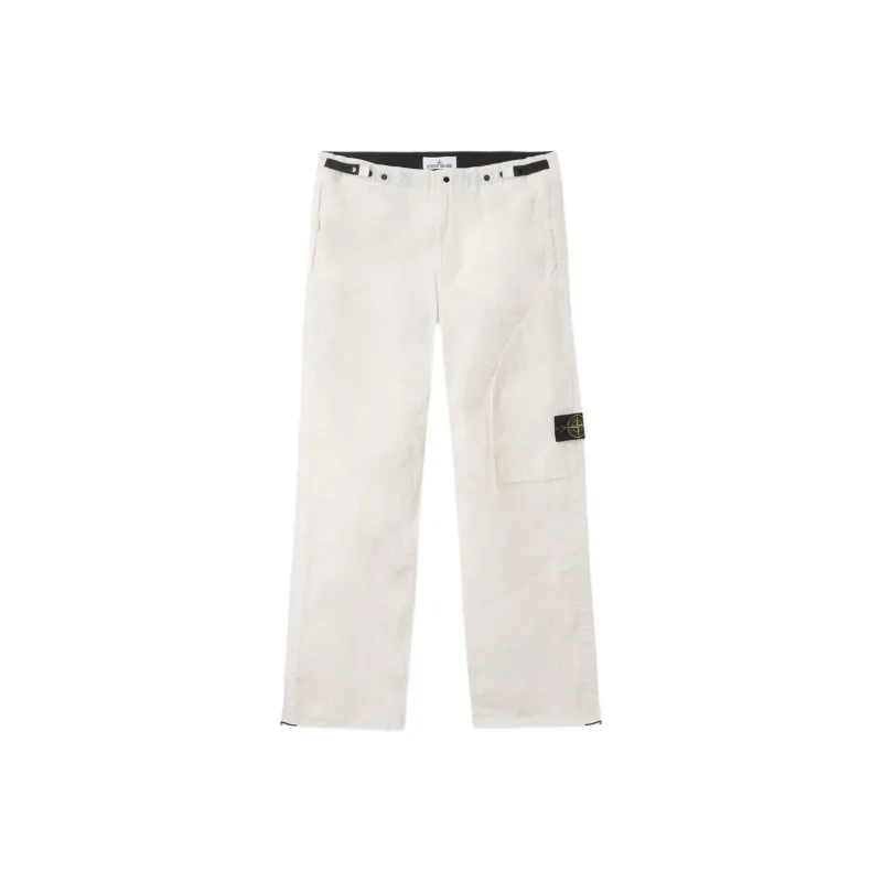 STONE ISLAND Compass badge Chinos-0