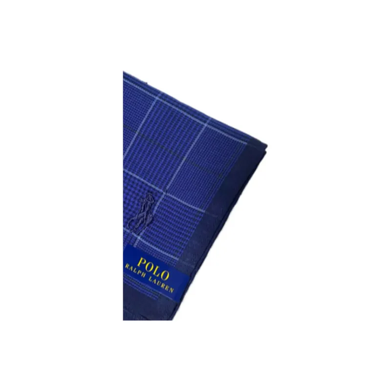Polo Ralph Lauren Silk Scarves Unisex Blue-1