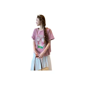 Mu Xiao Xin Set in Sleeve T Shirt Women's
