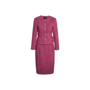 ROEYSHOUSE Skirt Set Women's Rose Red