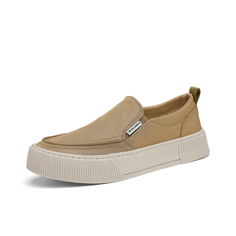 RENBEN Breathable And Lightweight Low Top Canvas Shoes Men's-13