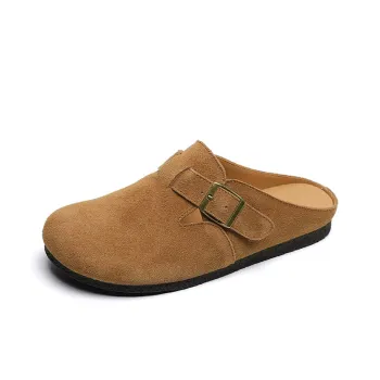 Lanza Rubber Sole Abrasion Resistant Slip Resistant Closed Toe Slippers Unisex