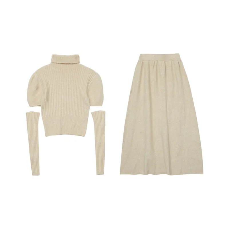 BVODE Two Piece Skirt Sets Women's-0