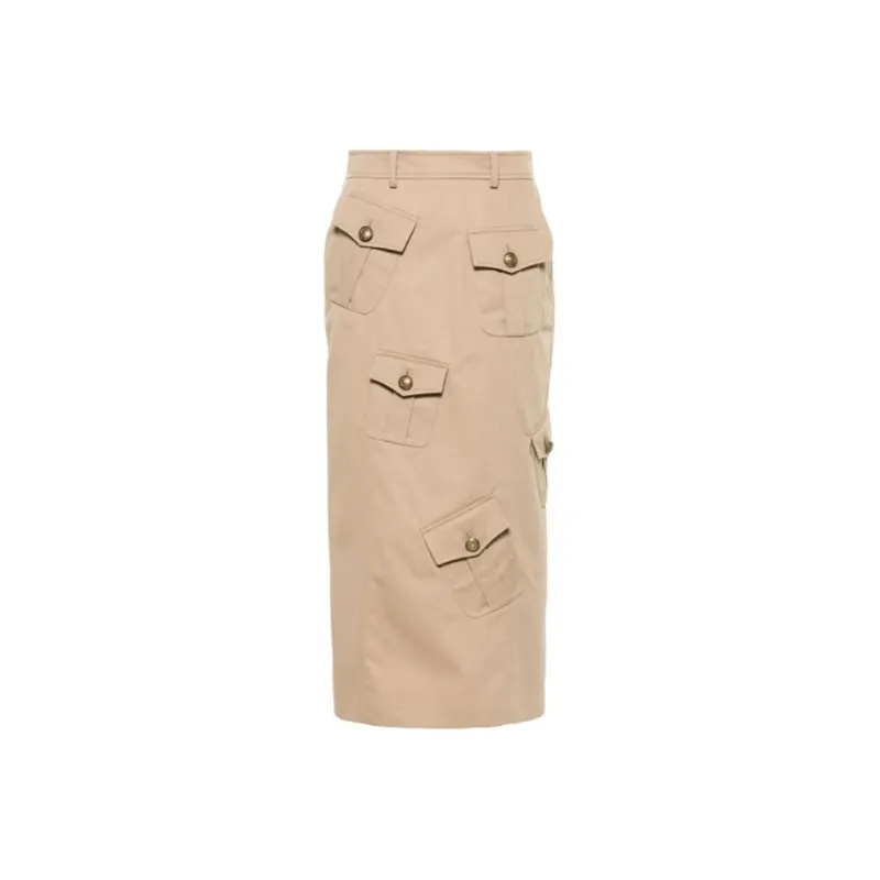 MOSCHINO Pocket Detailed Pencil Skirt-0